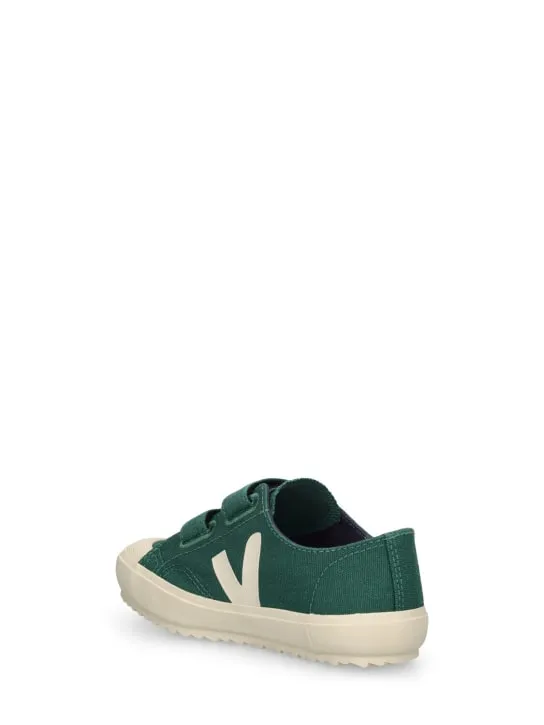 Veja   Ollie cotton canvas strap sneakers 