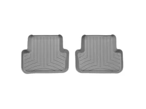 WeatherTech 09-13 Audi A4/S4/RS4 Rear FloorLiner - Grey