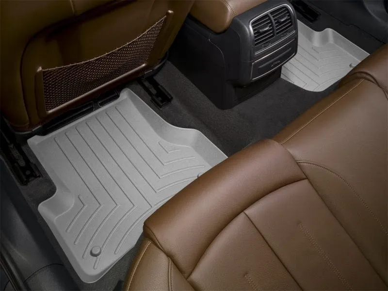 WeatherTech 09-13 Audi A4/S4/RS4 Rear FloorLiner - Grey