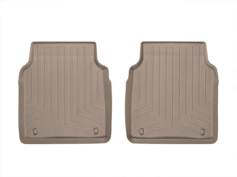 WeatherTech 11  Audi A8 Rear FloorLiner - Tan