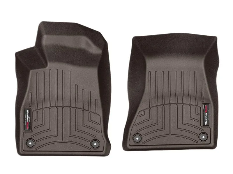 WeatherTech 2017  Audi A4 Front FloorLiner - Cocoa