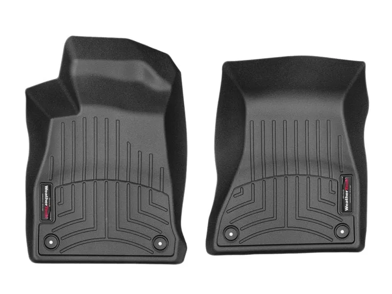 WeatherTech 2017  Audi A4 Sedan Front FloorLiners - Black