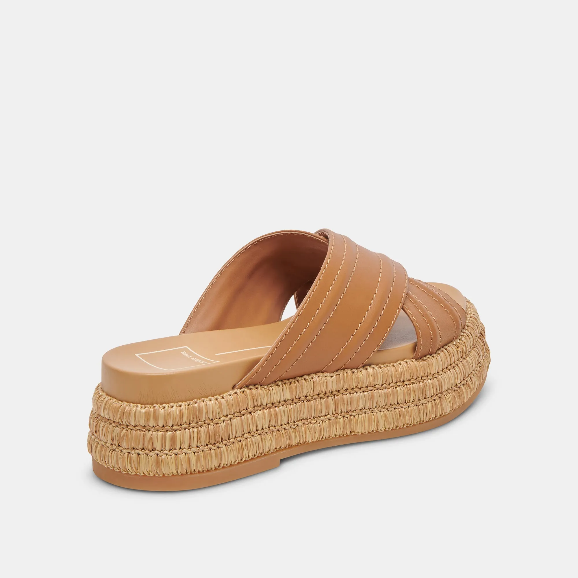 WESLEE SANDALS TAN LEATHER