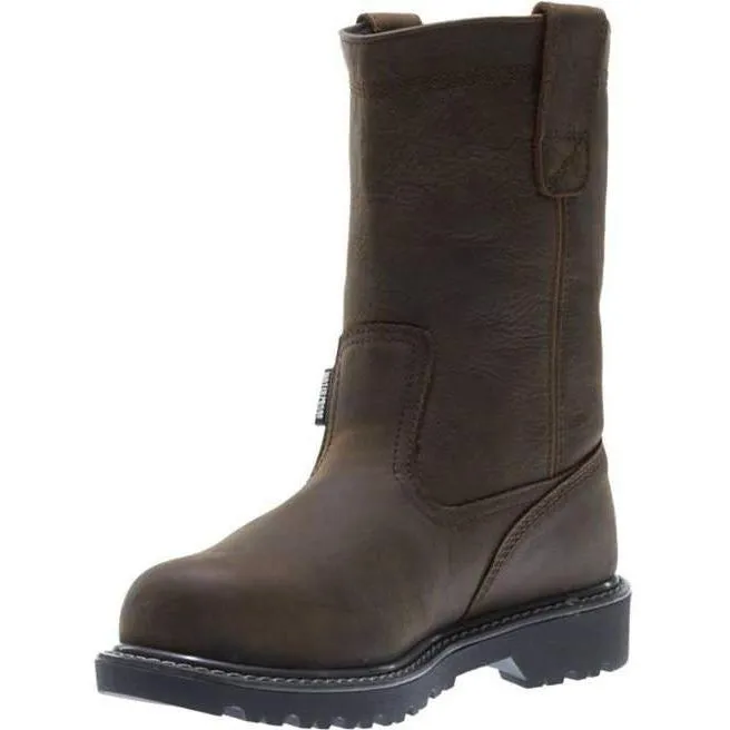 Wolverine Men's 10" Floorhand Stl Toe WP Wellington Work Boot - W10680