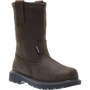 Wolverine Men's 10" Floorhand Stl Toe WP Wellington Work Boot - W10680