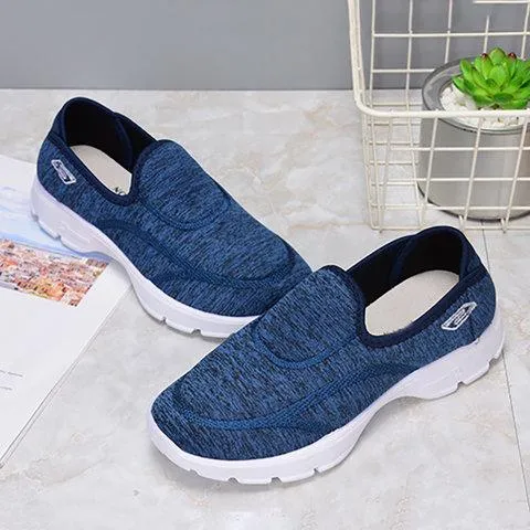 Women's slip on sneakers running shoes comfy walking shoes