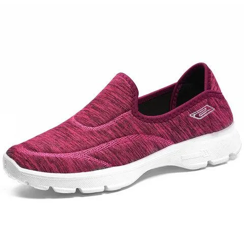 Women's slip on sneakers running shoes comfy walking shoes