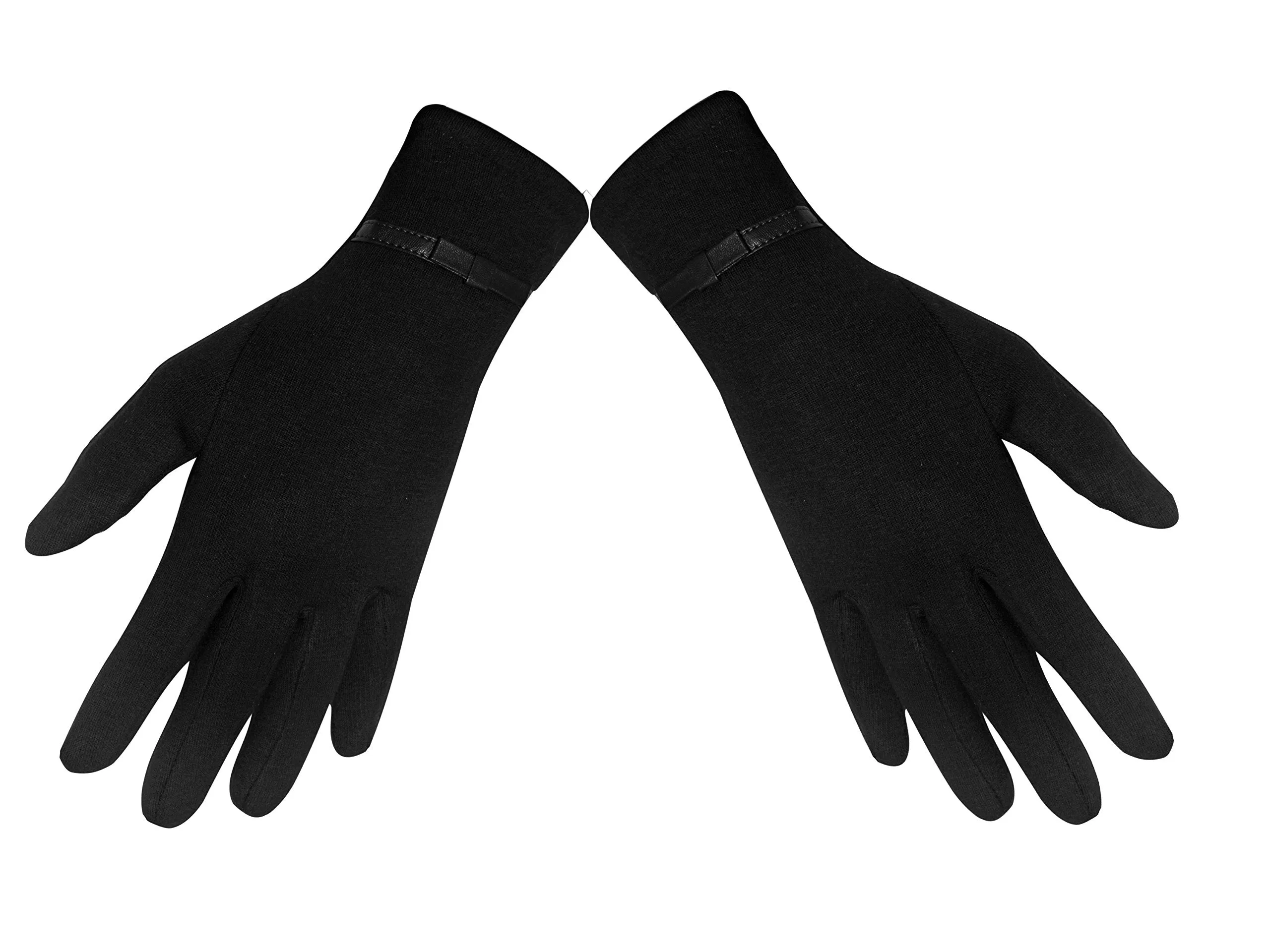 Womens Touch Screen Fleece Lined Assorted Winter Warm Gloves