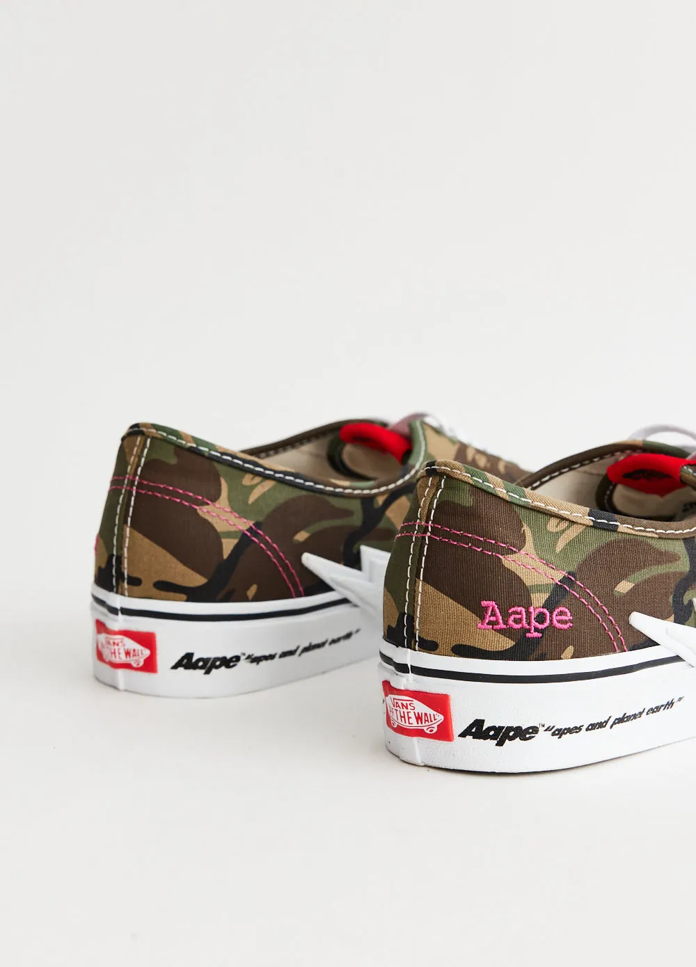 x AAPE Authentic Bolt 'Camo' Sneakers